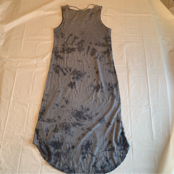 🌼 ROOTS Grey Tie-Dye Dress - Women’s Size Small  🌼 - Picture 5 of 14